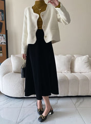 ウェーブデザイン美ラインノーカラージャケット 3色展開 - select store mirror meウェーブデザイン美ラインノーカラージャケット 3色展開197266162mirror meselect store mirror me197266162ホワイトS