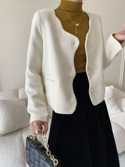 ウェーブデザイン美ラインノーカラージャケット 3色展開 - select store mirror meウェーブデザイン美ラインノーカラージャケット 3色展開197266162mirror meselect store mirror me197266162ホワイトS