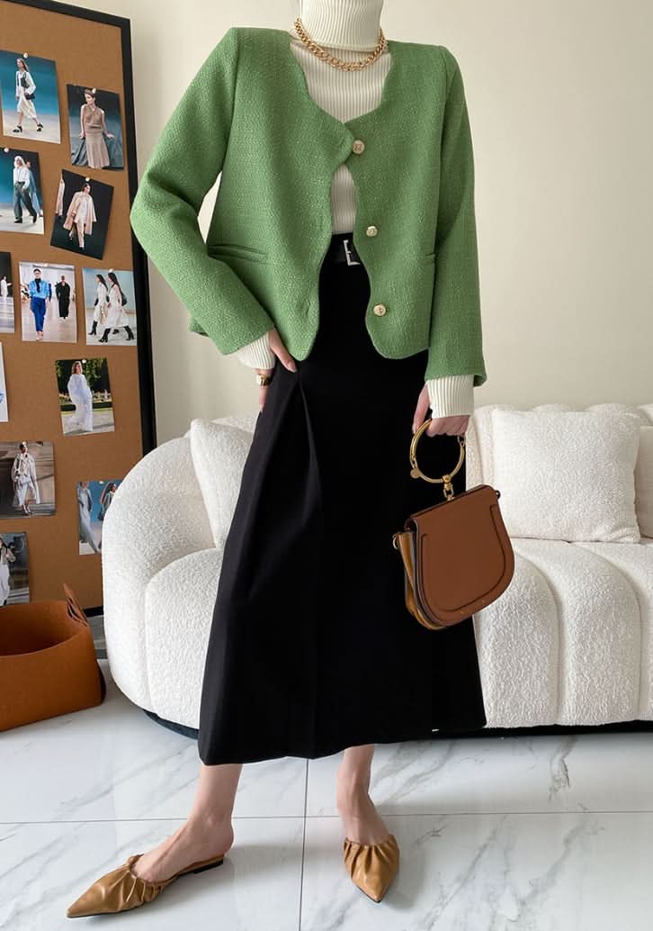 ウェーブデザイン美ラインノーカラージャケット 3色展開 - select store mirror meウェーブデザイン美ラインノーカラージャケット 3色展開197266162mirror meselect store mirror me197266162ホワイトS