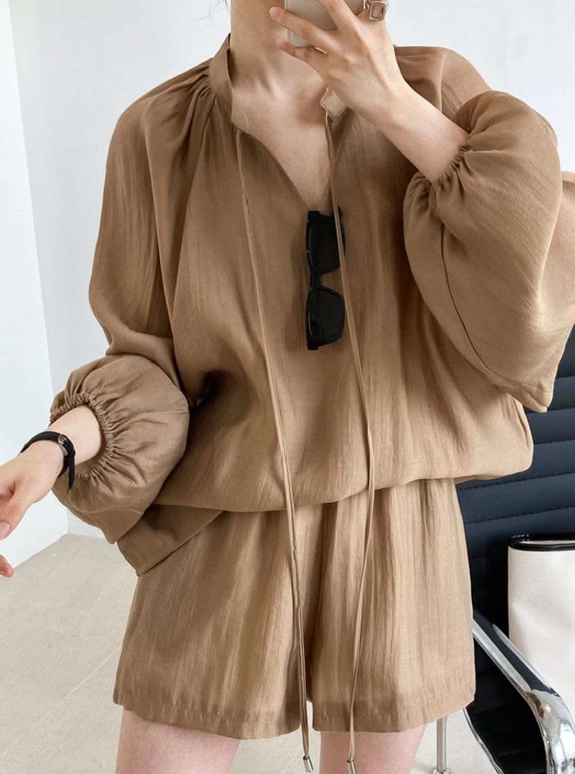 【動画あり】シフォンリラックスセットアップ 3色展開 - select store mirror me【動画あり】シフォンリラックスセットアップ 3色展開198664431mirror meselect store mirror me198664431アイボリーS