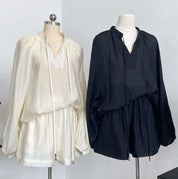 【動画あり】シフォンリラックスセットアップ 3色展開 - select store mirror me【動画あり】シフォンリラックスセットアップ 3色展開198664431mirror meselect store mirror me198664431アイボリーS