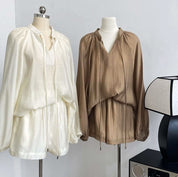 【動画あり】シフォンリラックスセットアップ 3色展開 - select store mirror me【動画あり】シフォンリラックスセットアップ 3色展開198664431mirror meselect store mirror me198664431アイボリーS