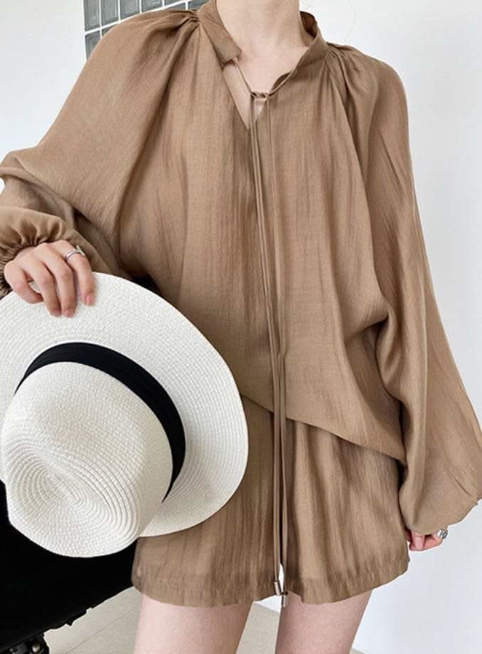 【動画あり】シフォンリラックスセットアップ 3色展開 - select store mirror me【動画あり】シフォンリラックスセットアップ 3色展開198664431mirror meselect store mirror me198664431アイボリーS