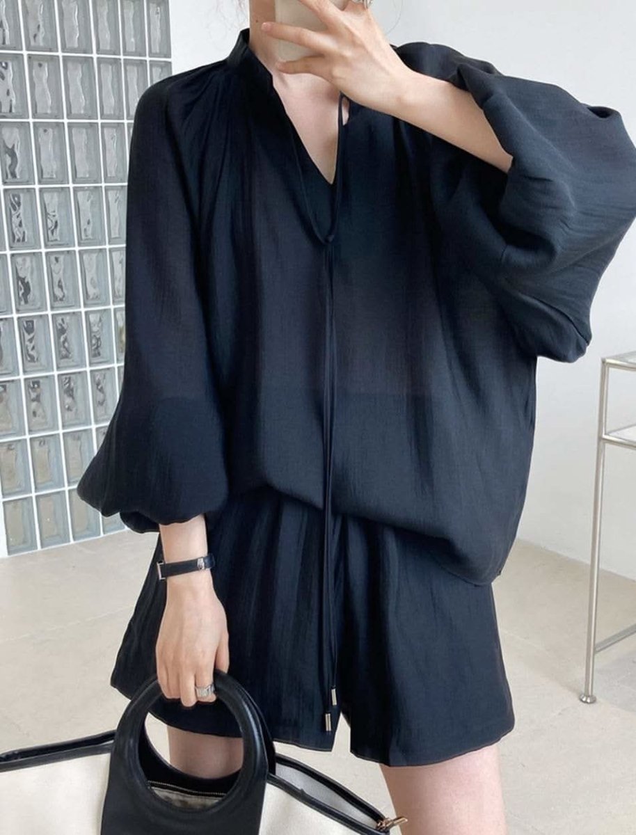 【動画あり】シフォンリラックスセットアップ 3色展開 - select store mirror me【動画あり】シフォンリラックスセットアップ 3色展開198664431mirror meselect store mirror me198664431アイボリーS