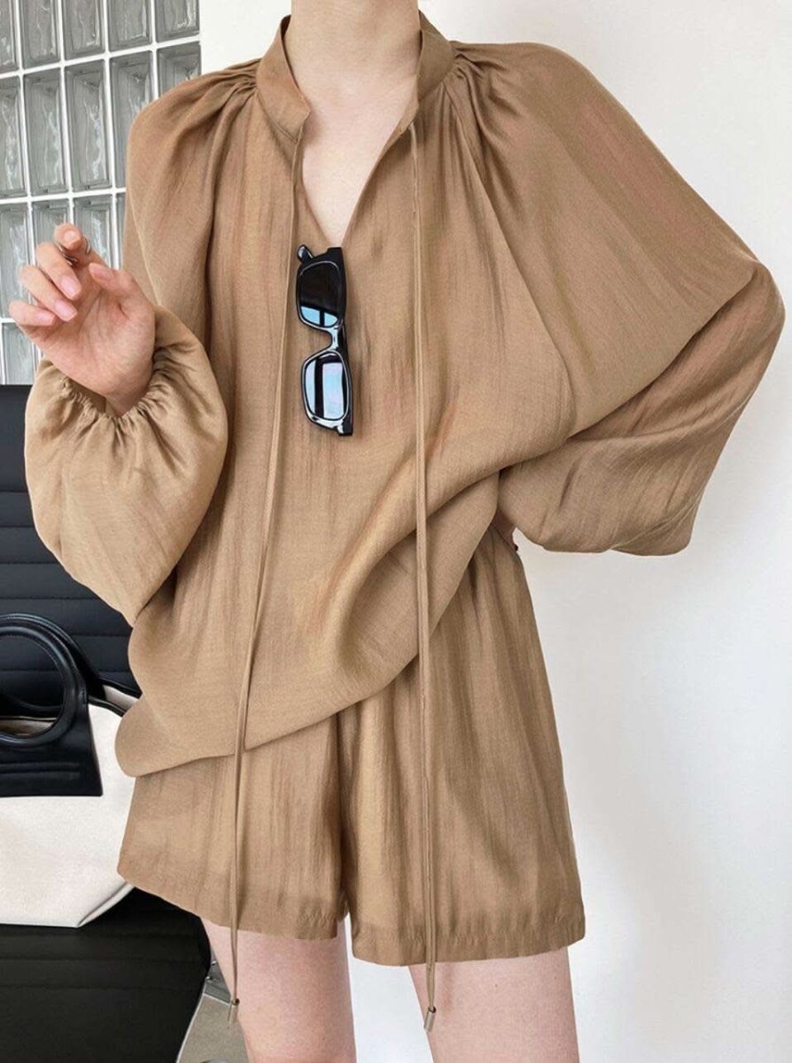 【動画あり】シフォンリラックスセットアップ 3色展開 - select store mirror me【動画あり】シフォンリラックスセットアップ 3色展開198664431mirror meselect store mirror me198664431アイボリーS