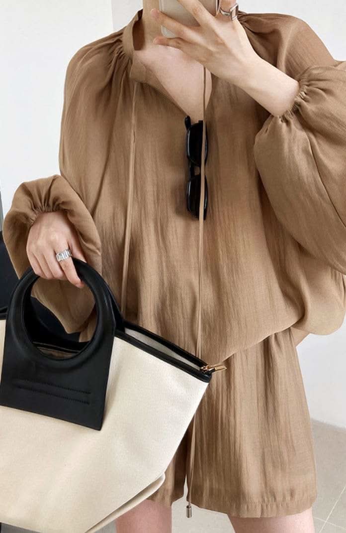 【動画あり】シフォンリラックスセットアップ 3色展開 - select store mirror me【動画あり】シフォンリラックスセットアップ 3色展開198664431mirror meselect store mirror me198664431アイボリーS