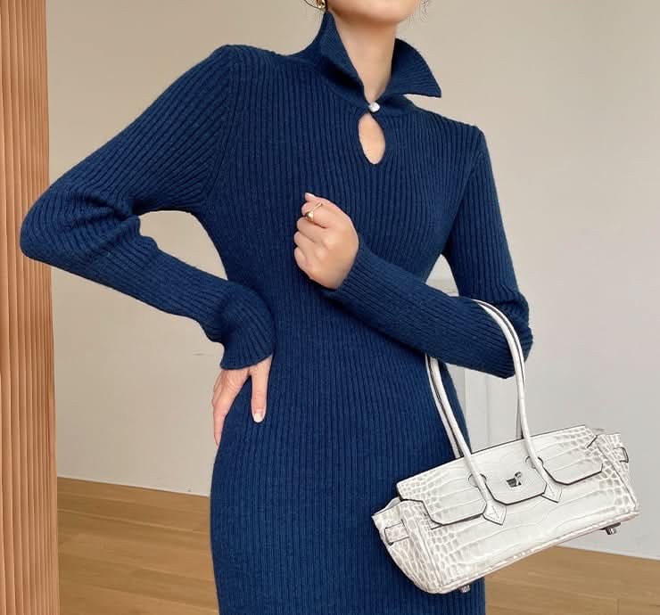 サークルフロントオープンリブニットワンピース 3色展開 - select store mirror meサークルフロントオープンリブニットワンピース 3色展開198674821mirror meselect store mirror me198674821アイボリーXS