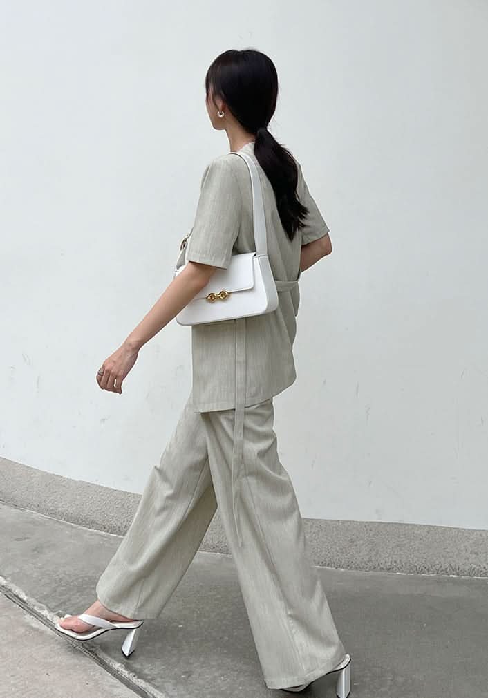 スカラップデザインクール素材セットアップ 3色展開 - select store mirror meスカラップデザインクール素材セットアップ 3色展開198676160mirror meselect store mirror me198676160ブルーS