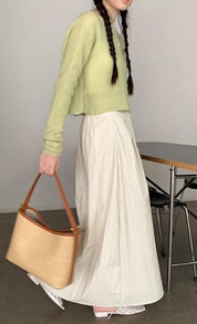 【動画あり】フロントねじれデザインフレアスカート 3色展開 - select store mirror me【動画あり】フロントねじれデザインフレアスカート 3色展開200962196mirror meselect store mirror me200962196ホワイトS