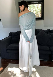 【動画あり】フロントねじれデザインフレアスカート 3色展開 - select store mirror me【動画あり】フロントねじれデザインフレアスカート 3色展開200962196mirror meselect store mirror me200962196ホワイトS