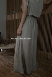 【動画あり】ノースリーブクロップド丈トップス&スカートセットアップ 3色展開 - select store mirror me【動画あり】ノースリーブクロップド丈トップス&スカートセットアップ 3色展開201651716mirror meselect store mirror me201651716ホワイト