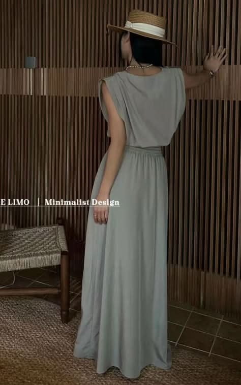 【動画あり】ノースリーブクロップド丈トップス&スカートセットアップ 3色展開 - select store mirror me【動画あり】ノースリーブクロップド丈トップス&スカートセットアップ 3色展開201651716mirror meselect store mirror me201651716ホワイト