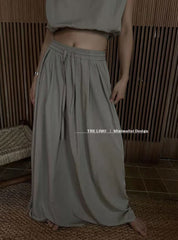 【動画あり】ノースリーブクロップド丈トップス&スカートセットアップ 3色展開 - select store mirror me【動画あり】ノースリーブクロップド丈トップス&スカートセットアップ 3色展開201651716mirror meselect store mirror me201651716ホワイト