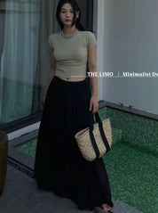 【動画あり】ノースリーブクロップド丈トップス&スカートセットアップ 3色展開 - select store mirror me【動画あり】ノースリーブクロップド丈トップス&スカートセットアップ 3色展開201651716mirror meselect store mirror me201651716ホワイト