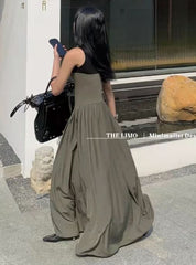 【動画あり】バイカラー切り替えタンクフレアワンピース 3色展開 - select store mirror me【動画あり】バイカラー切り替えタンクフレアワンピース 3色展開201798590mirror meselect store mirror me201798590カーキS