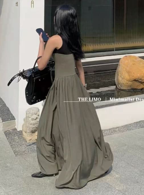 【動画あり】バイカラー切り替えタンクフレアワンピース 3色展開 - select store mirror me【動画あり】バイカラー切り替えタンクフレアワンピース 3色展開201798590mirror meselect store mirror me201798590カーキS