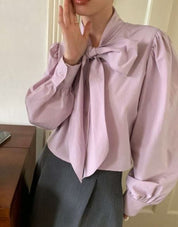 【動画あり】ビッグリボンクロップド丈ブラウス 3色展開 - select store mirror me【動画あり】ビッグリボンクロップド丈ブラウス 3色展開201818798mirror meselect store mirror me201818798ホワイトS