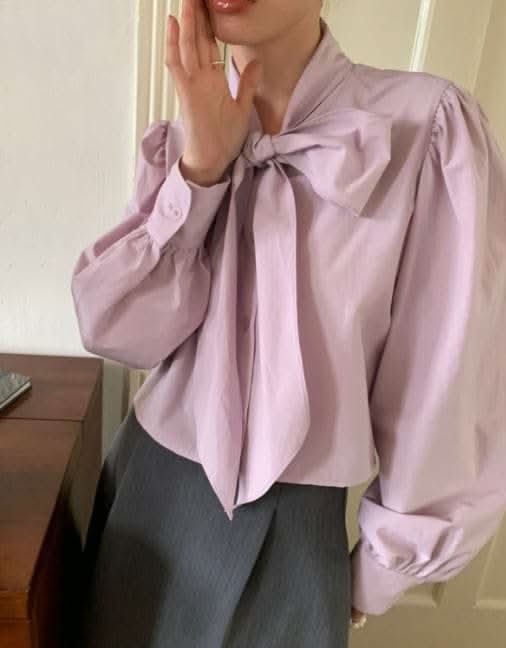 【動画あり】ビッグリボンクロップド丈ブラウス 3色展開 - select store mirror me【動画あり】ビッグリボンクロップド丈ブラウス 3色展開201818798mirror meselect store mirror me201818798ホワイトS