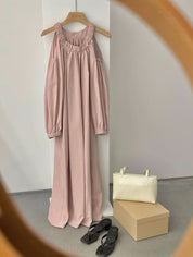 【大人気】ホルターネックカットスリーブマキシワンピース 3色展開 - select store mirror me【大人気】ホルターネックカットスリーブマキシワンピース 3色展開203424024mirror meselect store mirror me203424024ピンクS