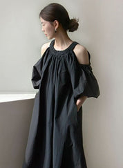 【大人気】ホルターネックカットスリーブマキシワンピース 3色展開 - select store mirror me【大人気】ホルターネックカットスリーブマキシワンピース 3色展開203424024mirror meselect store mirror me203424024ピンクS