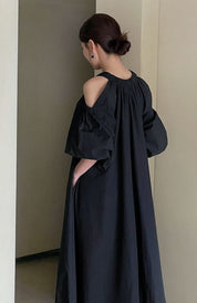 【大人気】ホルターネックカットスリーブマキシワンピース 3色展開 - select store mirror me【大人気】ホルターネックカットスリーブマキシワンピース 3色展開203424024mirror meselect store mirror me203424024ピンクS