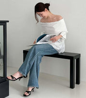 【動画あり】オーバーオフショルダーストレートトップス 3色展開 - select store mirror me【動画あり】オーバーオフショルダーストレートトップス 3色展開203427019mirror meselect store mirror me203427019ホワイト