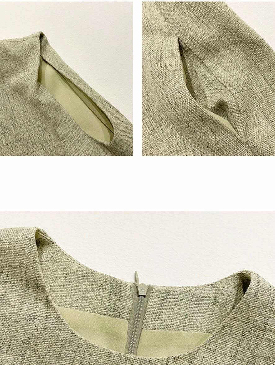 【動画あり】サックスタイルミニワンピース 3色展開 - select store mirror me【動画あり】サックスタイルミニワンピース 3色展開204229601mirror meselect store mirror me204229601グリーンS