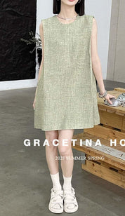 【動画あり】サックスタイルミニワンピース 3色展開 - select store mirror me【動画あり】サックスタイルミニワンピース 3色展開204229601mirror meselect store mirror me204229601グリーンS