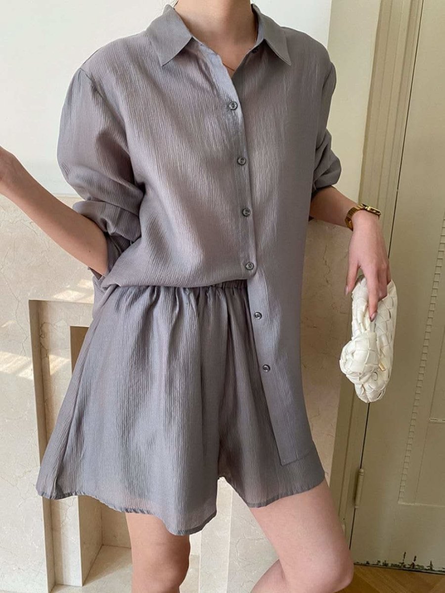 【動画あり】シアークールパンツセットアップ 3色展開 - select store mirror me【動画あり】シアークールパンツセットアップ 3色展開208527791mirror meselect store mirror me208527791ホワイトS