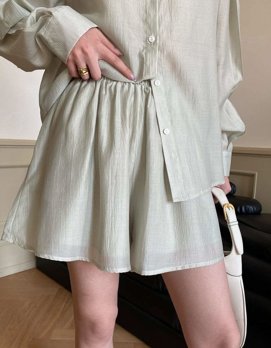 【動画あり】シアークールパンツセットアップ 3色展開 - select store mirror me【動画あり】シアークールパンツセットアップ 3色展開208527791mirror meselect store mirror me208527791ホワイトS