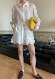 【動画あり】シアークールパンツセットアップ 3色展開 - select store mirror me【動画あり】シアークールパンツセットアップ 3色展開208527791mirror meselect store mirror me208527791ホワイトS