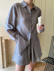 【動画あり】シアークールパンツセットアップ 3色展開 - select store mirror me【動画あり】シアークールパンツセットアップ 3色展開208527791mirror meselect store mirror me208527791ホワイトS