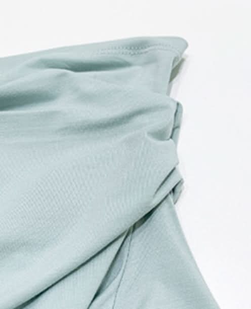 オフショルダーロング切り替えワンピース 3色展開 - select store mirror meオフショルダーロング切り替えワンピース 3色展開210118967mirror meselect store mirror me210118967ライトブルーS