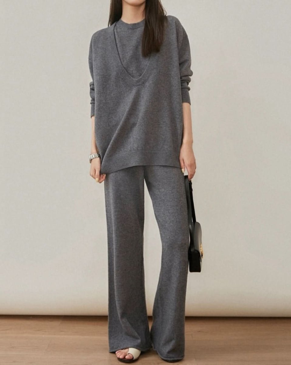 ノースリーブ&フレアパンツ&ルーズセーター3点セット 3色展開 - select store mirror meノースリーブ&フレアパンツ&ルーズセーター3点セット 3色展開156168846mirror meselect store mirror me156168846ベージュ S