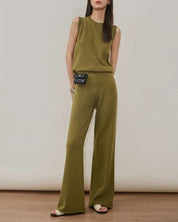 ノースリーブ&フレアパンツ&ルーズセーター3点セット 3色展開 - select store mirror meノースリーブ&フレアパンツ&ルーズセーター3点セット 3色展開156168846mirror meselect store mirror me156168846ベージュ S