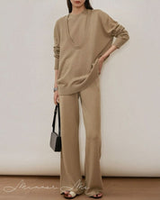 ノースリーブ&フレアパンツ&ルーズセーター3点セット 3色展開 - select store mirror meノースリーブ&フレアパンツ&ルーズセーター3点セット 3色展開156168846mirror meselect store mirror me156168846ベージュ S