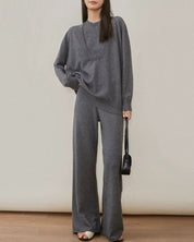 ノースリーブ&フレアパンツ&ルーズセーター3点セット 3色展開 - select store mirror meノースリーブ&フレアパンツ&ルーズセーター3点セット 3色展開156168846mirror meselect store mirror me156168846ベージュ S