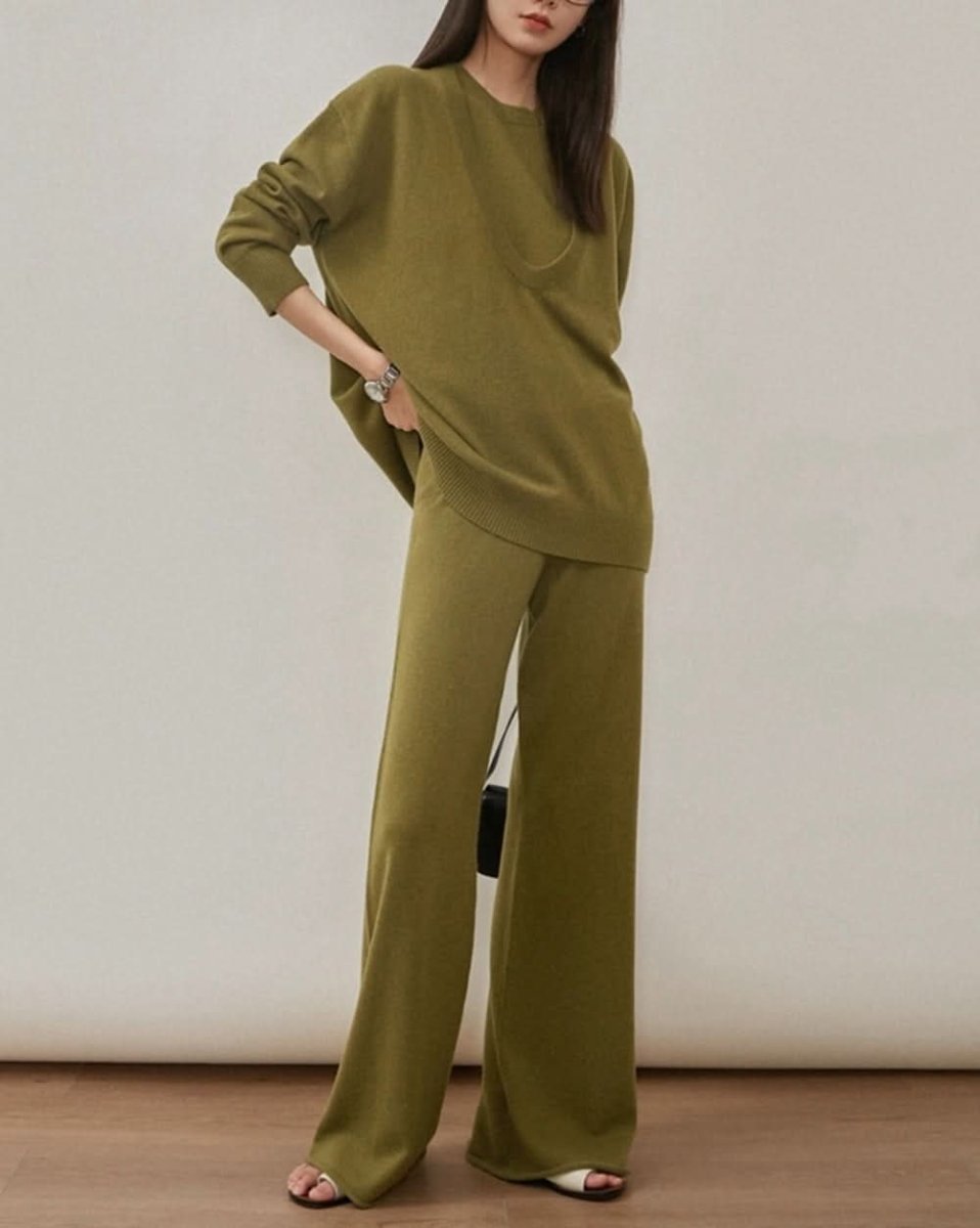 ノースリーブ&フレアパンツ&ルーズセーター3点セット 3色展開 - select store mirror meノースリーブ&フレアパンツ&ルーズセーター3点セット 3色展開156168846mirror meselect store mirror me156168846ベージュ S