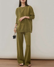 ノースリーブ&フレアパンツ&ルーズセーター3点セット 3色展開 - select store mirror meノースリーブ&フレアパンツ&ルーズセーター3点セット 3色展開156168846mirror meselect store mirror me156168846ベージュ S