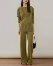 ノースリーブ&フレアパンツ&ルーズセーター3点セット 3色展開 - select store mirror meノースリーブ&フレアパンツ&ルーズセーター3点セット 3色展開156168846mirror meselect store mirror me156168846ベージュ S