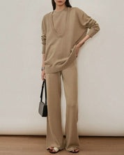 ノースリーブ&フレアパンツ&ルーズセーター3点セット 3色展開 - select store mirror meノースリーブ&フレアパンツ&ルーズセーター3点セット 3色展開156168846mirror meselect store mirror me156168846ベージュ S