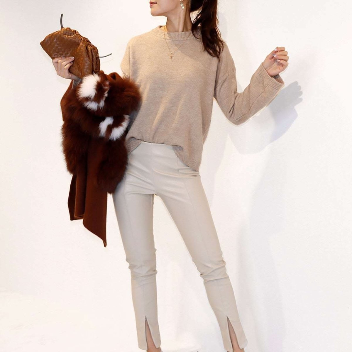 <即納あり>【動画あり】裾ジップ付きエコレザースキニーレザーパンツ 3色展開 - select store mirror me<即納あり>【動画あり】裾ジップ付きエコレザースキニーレザーパンツ 3色展開85268241mirror meselect store mirror me85268241【即納】ベージュ XS