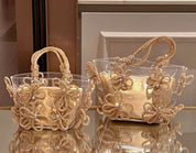 【動画あり】フラワービジューハイデザインクリアバッグ 3種3色展開 - select store mirror me【動画あり】フラワービジューハイデザインクリアバッグ 3種3色展開206542803mirror meselect store mirror me206542803シルバー×小サイズ