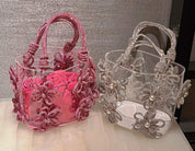 【動画あり】フラワービジューハイデザインクリアバッグ 3種3色展開 - select store mirror me【動画あり】フラワービジューハイデザインクリアバッグ 3種3色展開206542803mirror meselect store mirror me206542803シルバー×小サイズ