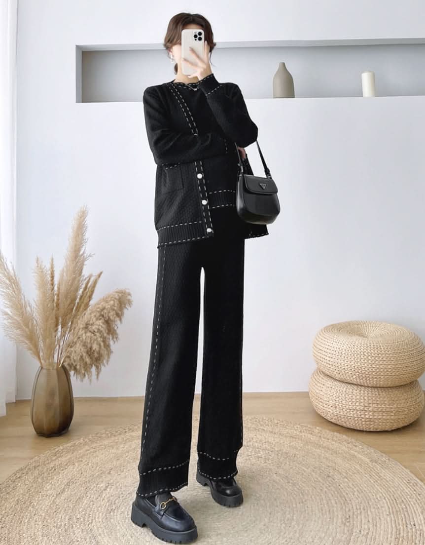 バイカラーステッチセットアップ3点セット - select store mirror meバイカラーステッチセットアップ3点セット189321984mirror meselect store mirror me189321984S