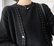 バイカラーステッチセットアップ3点セット - select store mirror meバイカラーステッチセットアップ3点セット189321984mirror meselect store mirror me189321984S