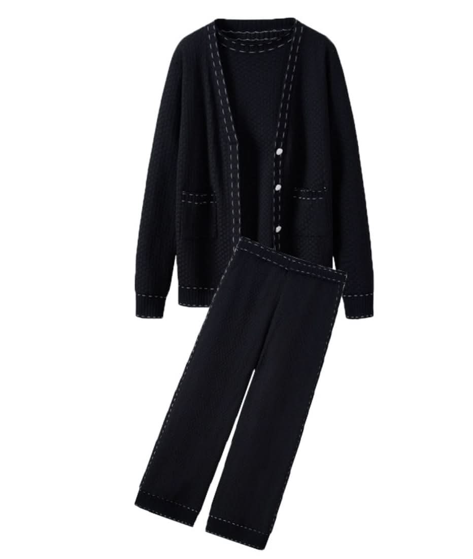 バイカラーステッチセットアップ3点セット - select store mirror meバイカラーステッチセットアップ3点セット189321984mirror meselect store mirror me189321984S