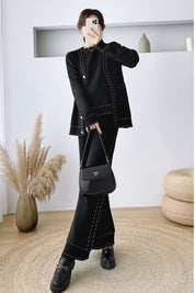 バイカラーステッチセットアップ3点セット - select store mirror meバイカラーステッチセットアップ3点セット189321984mirror meselect store mirror me189321984S