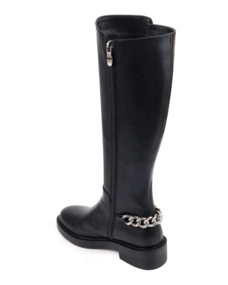 バックシルバーボリュームチェーンブラックブーツ 4種展開 - select store mirror meバックシルバーボリュームチェーンブラックブーツ 4種展開155471667mirror meselect store mirror me155471667ショート丈裏地シンプルレザー 22.5cm