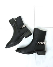 バックシルバーボリュームチェーンブラックブーツ 4種展開 - select store mirror meバックシルバーボリュームチェーンブラックブーツ 4種展開155471667mirror meselect store mirror me155471667ショート丈裏地シンプルレザー 22.5cm